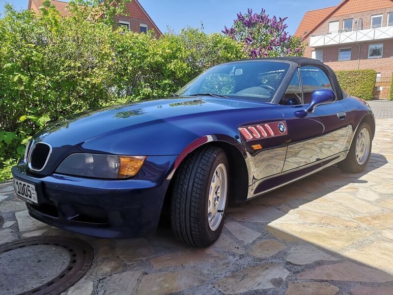 Blau Gebraucht 1996 BMW Z3 Cabrio | 9.700 € (Fairer Preis) - Bild 1/4