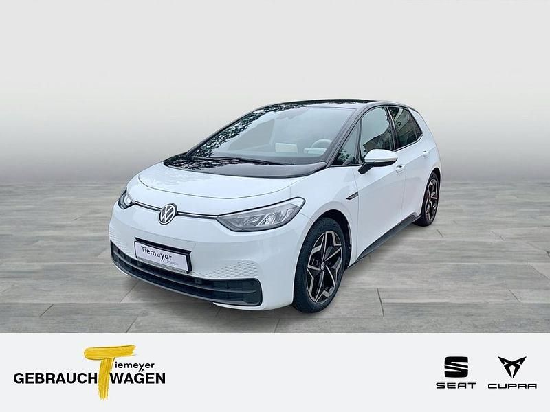 Weiß Gebraucht 2021 VW ID.3 Pro Kleinwagen | 19.550 € (Guter Preis) - Bild 1/4