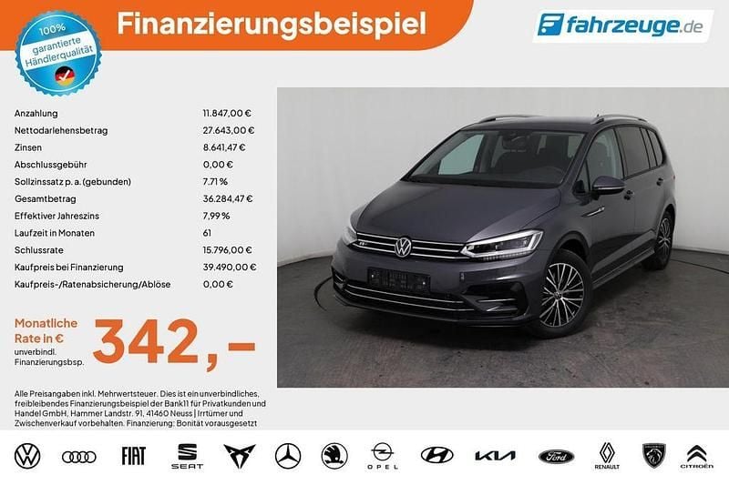 Neu VW Touran Edition 150 PS (110 kW) 2026 Grau Van / Kleinbus