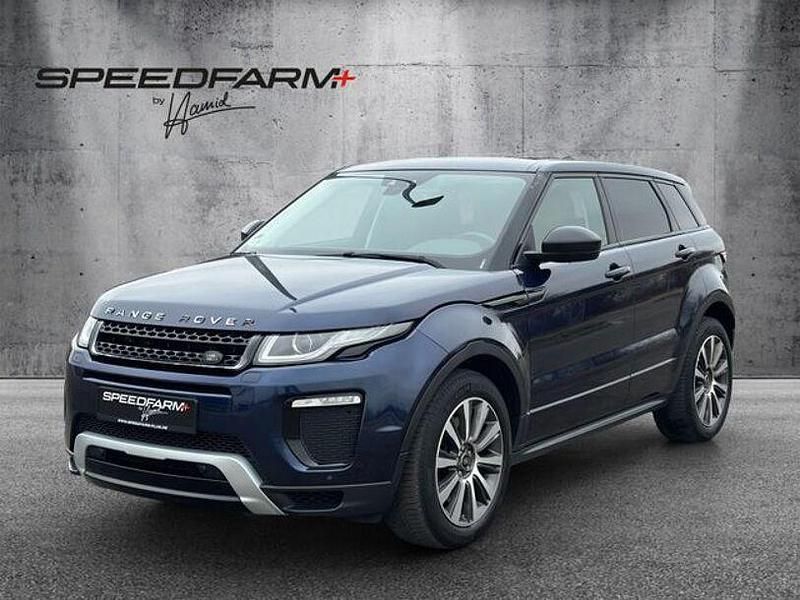 Blau Gebraucht 2018 Land Rover Range Rover evoque SE Dynamic SUV | 19.999 € (Fairer Preis) - Bild 1/4
