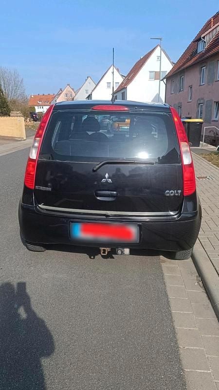 Gebraucht Mitsubishi Colt 95 PS (69 kW) 2008 Schwarz Kleinwagen