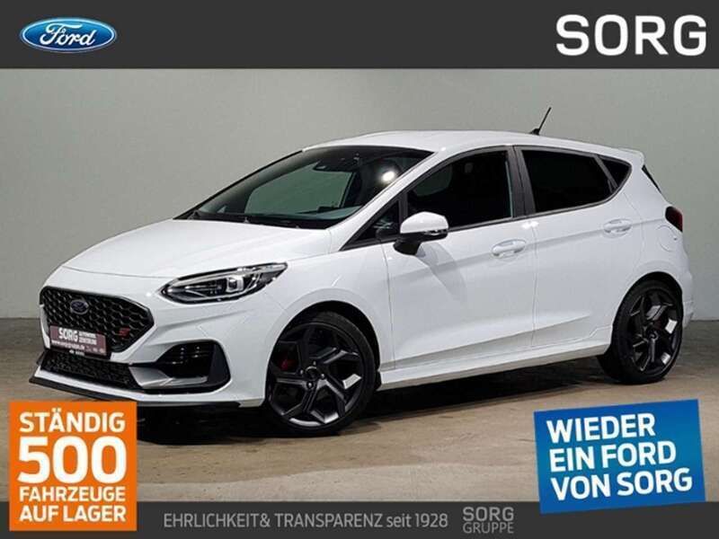 Weiss Gebraucht 2023 Ford Fiesta ST Kleinwagen | 25.890 € (Fairer Preis) - Bild 1/4