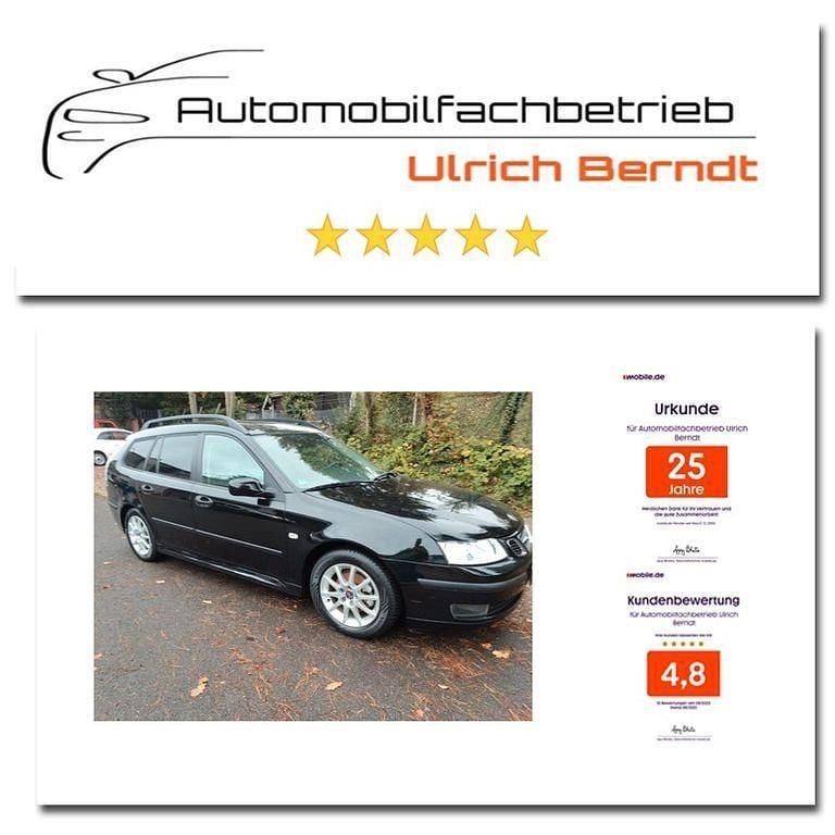 Gebraucht Saab 9-3 150 PS (110 kW) 2005 Schwarz Kombi