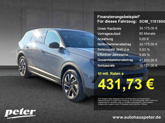 Grafik grau Gebraucht 2025 Opel Grandland X SUV | 34.175 € (Fairer Preis) - Bild 1/3
