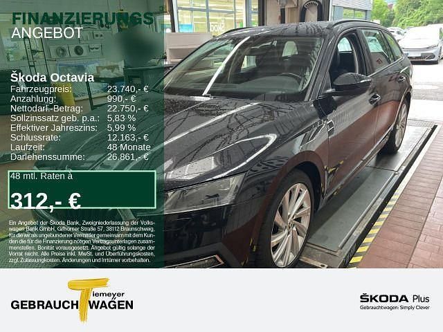 Schwarz Gebraucht 2021 Skoda Octavia First Edition Kombi | 23.740 € (Fairer Preis) - Bild 1/4