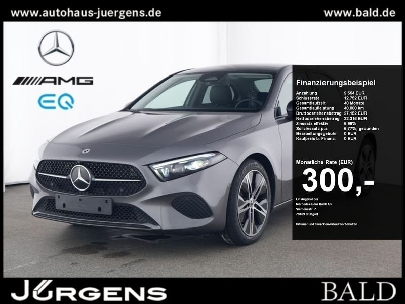 Metalliclack mountaingrau Gebraucht 2024 Mercedes A200 Progressive Limousine | 33.290 € (Etwas zu teuer) - Bild 1/4