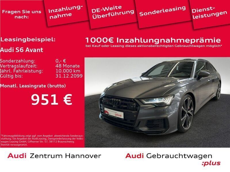 Daytonagrau perleffekt Gebraucht 2022 Audi S6 Ambiente Kombi | 68.450 € - Bild 1/4