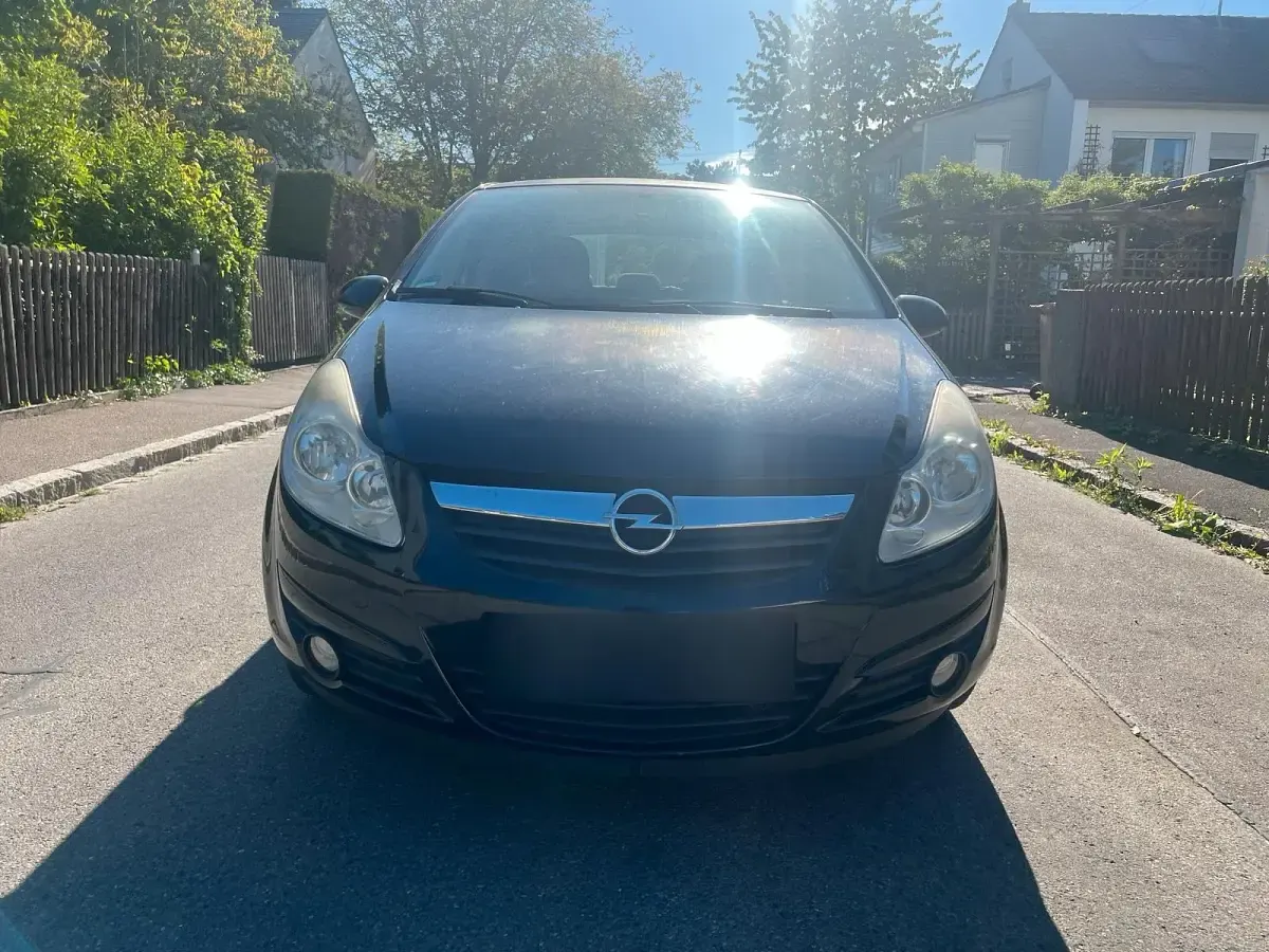 Gebraucht Opel Corsa 90 PS (66 kW) 2009 Schwarz Kleinwagen