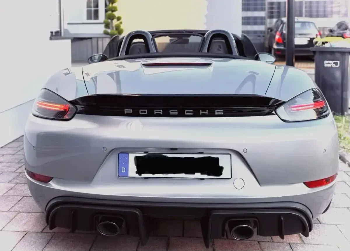 Usata Porsche 718 Boxster 400 CV (294 kW) 2021 Argento Cabrio