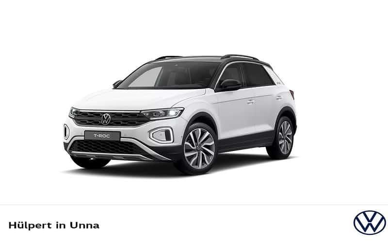 Weiß Gebraucht 2025 VW T-Roc Goal SUV | 31.411 € (Superpreis) - Bild 1/4