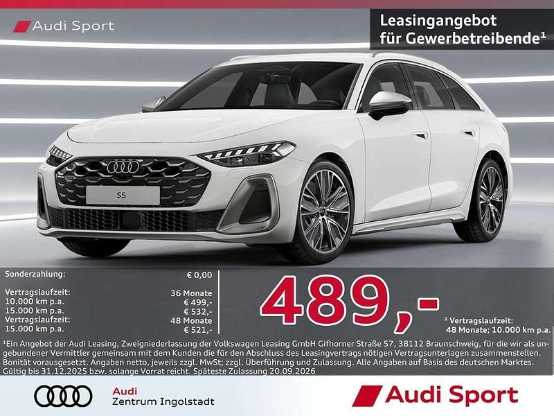 Weiß Gebraucht 2024 Audi S5 Ambiente Kombi | 69.650 € (Superpreis) - Bild 1/3