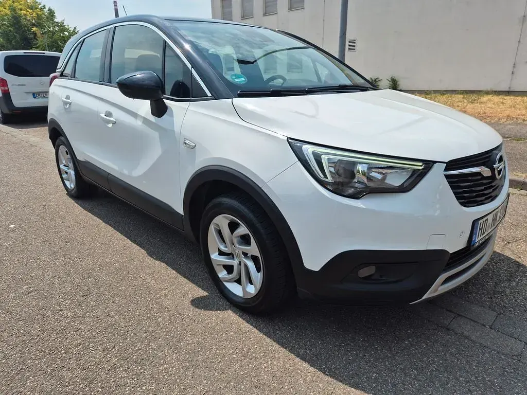 Gebraucht Opel Crossland 110 PS (80 kW) 2018 Weiß SUV