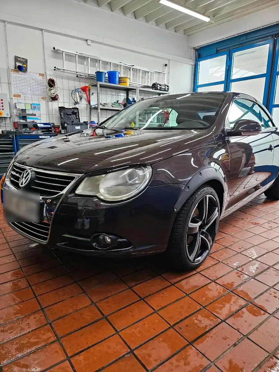 Gebraucht VW Eos 116 PS (85 kW) 2007 Braun Cabrio