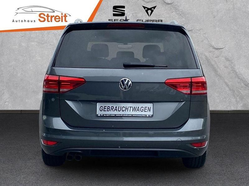 Gebraucht VW Touran Sound 150 PS (110 kW) 2017 Grau) indiumgrau metallic (grau Van / Kleinbus