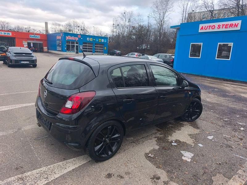 Gebraucht Opel Corsa 87 PS (63 kW) 2012 Schwarz Kleinwagen