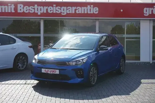 Gebraucht Kia Rio GT-Line 120 PS (88 kW) 2021 Blau (metallic) Limousine