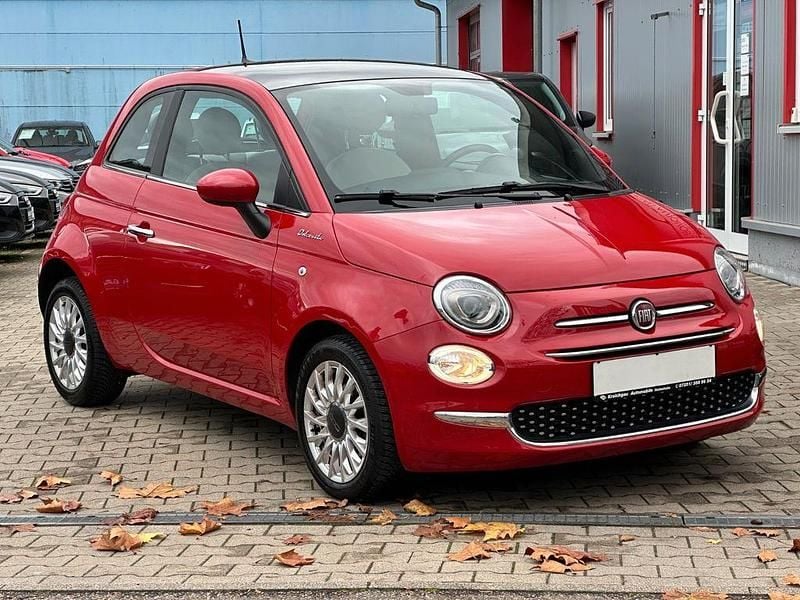 Rot Gebraucht 2022 Fiat 500 Dolcevita Kleinwagen | 9.695 € (Fairer Preis) - Bild 1/4