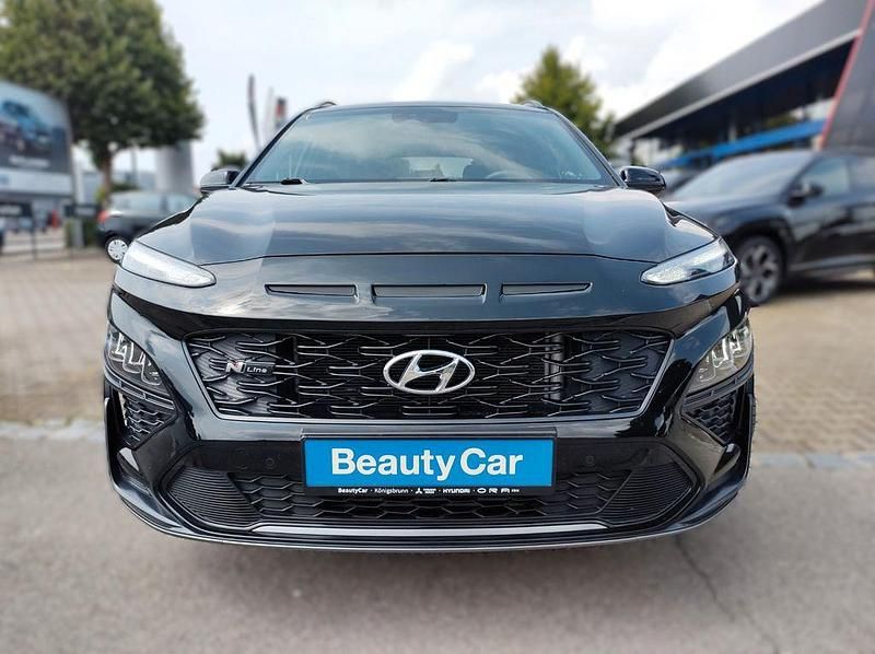 Gebraucht Hyundai Kona N Line 120 PS (88 kW) 2021 Schwarz SUV