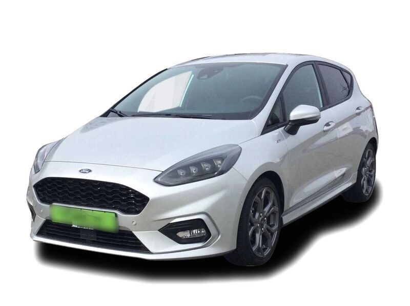 Silber Gebraucht 2021 Ford Fiesta ST-Line Kleinwagen | 17.980 € (Fairer Preis) - Bild 1/4