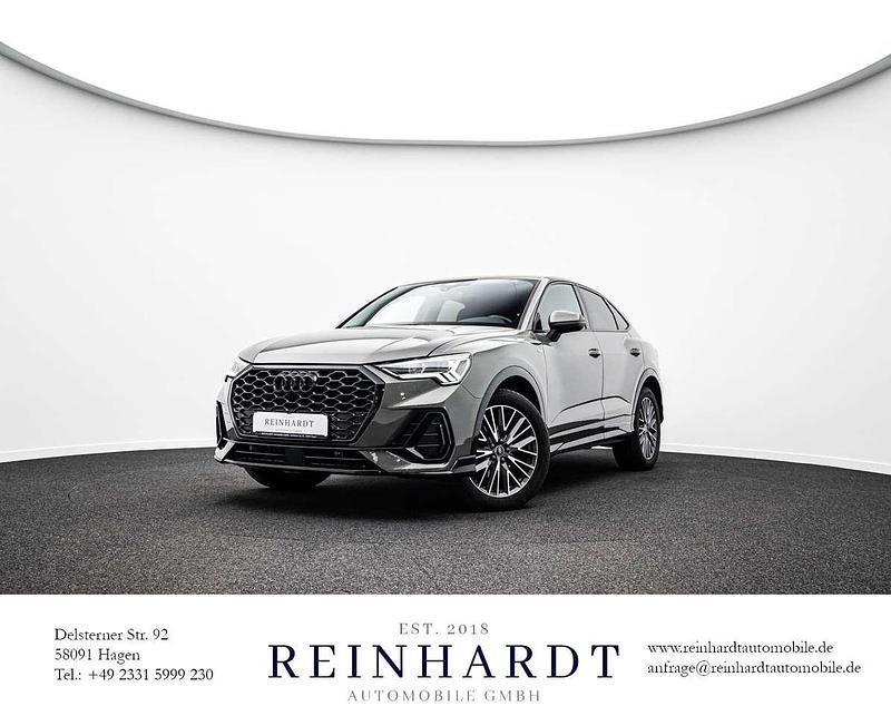 Chronosgrau metallic Gebraucht 2022 Audi Q3 Sportback S-Line SUV | 34.270 € - Bild 1/3