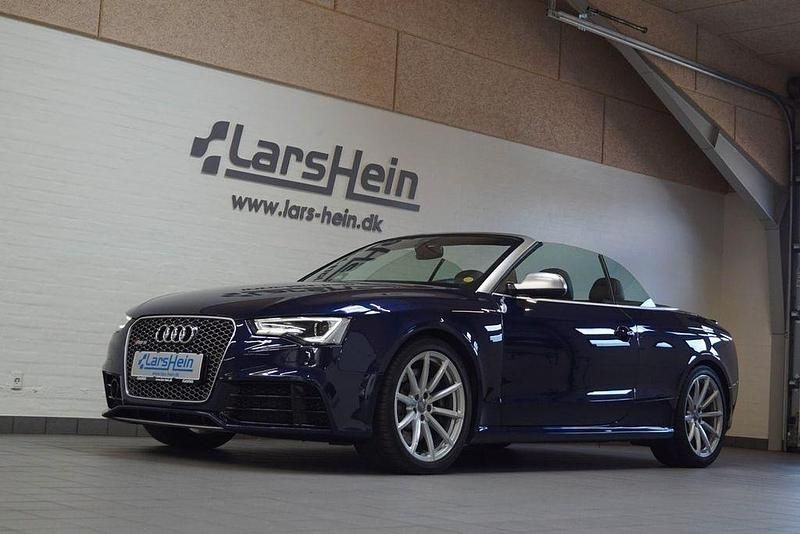 Blau Gebraucht 2013 Audi RS5 Performance Cabrio | 31.900 € (Superpreis) - Bild 1/4