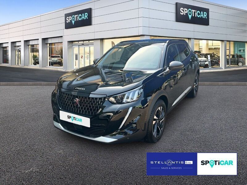 Schwarz schwarz onyx Gebraucht 2021 Peugeot 2008 GTi SUV | 17.885 € (Fairer Preis) - Bild 1/4