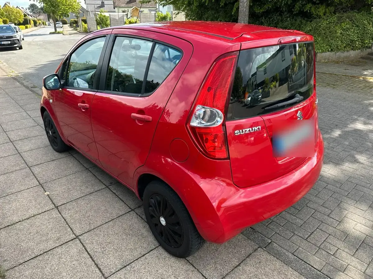 Gebraucht Suzuki Splash 65 PS (47 kW) 2008 Rot Kleinwagen