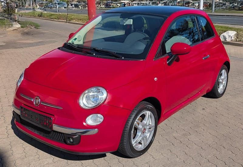 Rot Gebraucht 2009 Fiat 500 Kleinwagen | 2.490 € (Superpreis) - Bild 1/4