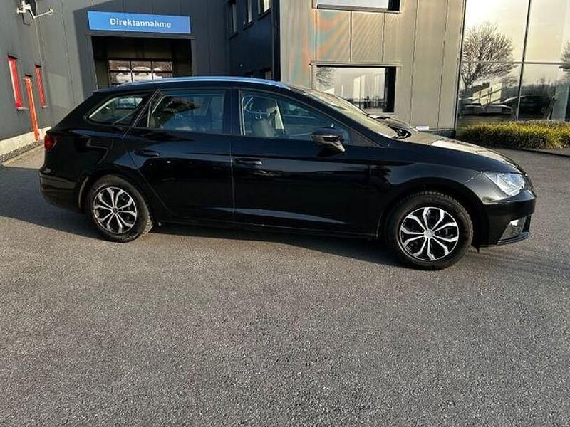 Gebraucht Seat Leon ST Style 110 PS (80 kW) 2017 Schwarz Kombi