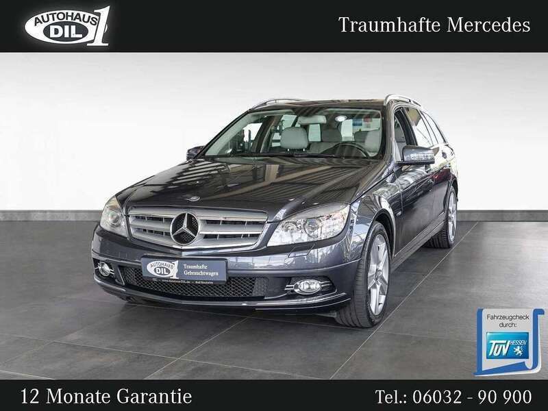 Grau Gebraucht 2009 Mercedes C280 Avantgarde Kombi | 14.650 € (Teuer) - Bild 1/3