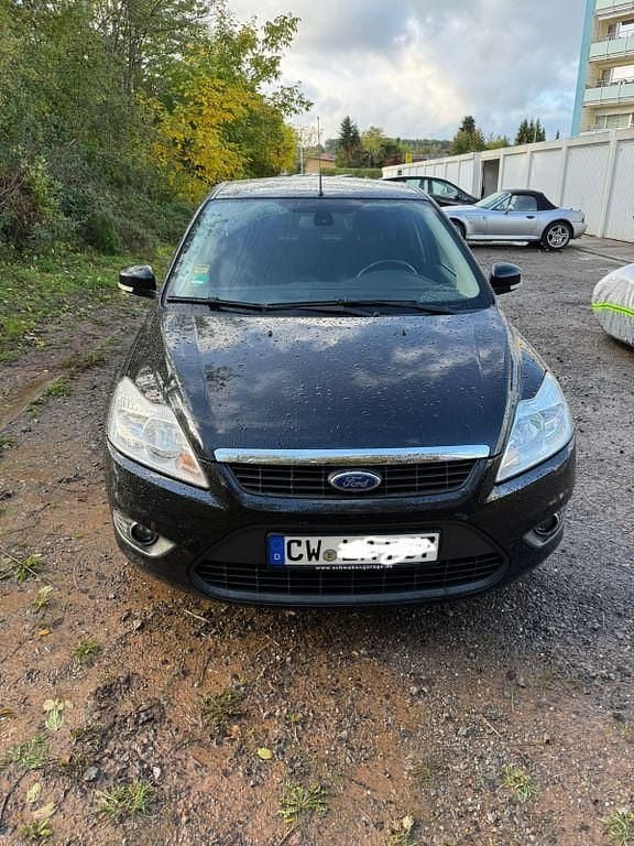 Schwarz Gebraucht 2009 Ford Focus Style Limousine | 1.200 € (Superpreis) - Bild 1/4