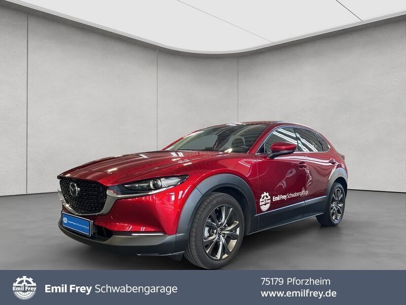 Rot Gebraucht 2024 Mazda CX-30 Takumi-Line SUV | 37.850 € - Bild 1/4