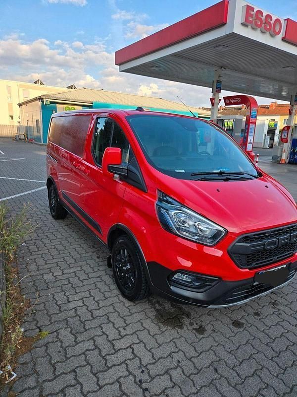 Rot Gebraucht 2020 Ford Transit Custom Kombi | 15.500 € - Bild 1/4