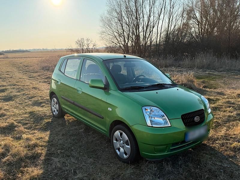 Gebraucht Kia Picanto LX 65 PS (47 kW) 2005 Grün Kleinwagen