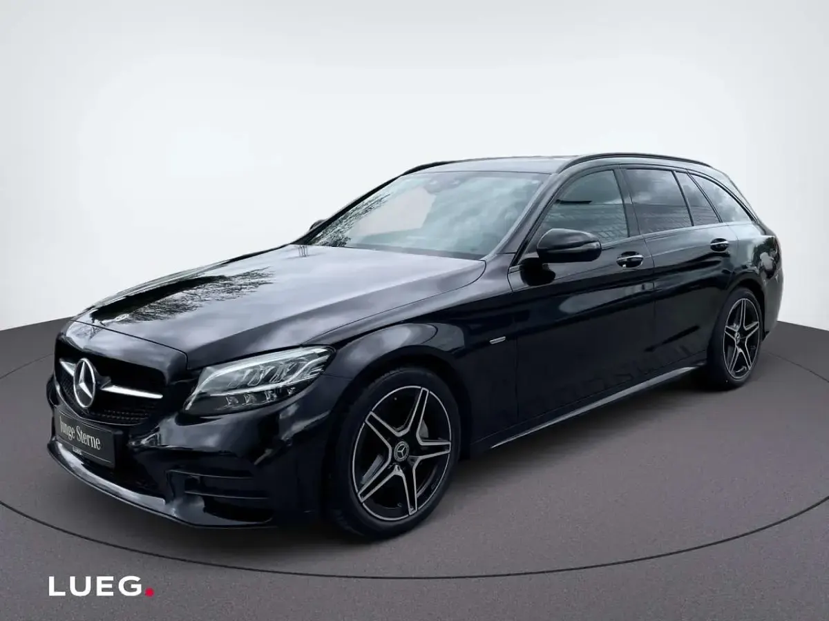Gebraucht Mercedes C180 Night 156 PS (114 kW) 2021 Schwarz uni Kombi