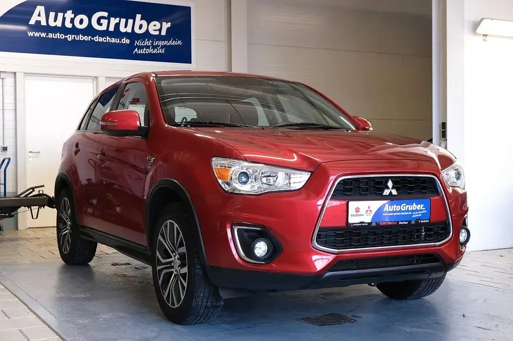 Begagnad Mitsubishi ASX 117 HK (86 kW) 2017 Röd SUV