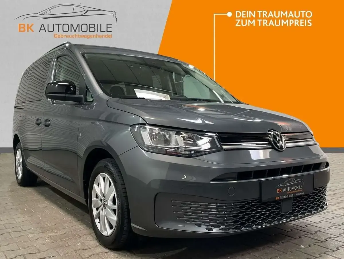 Gebraucht VW Caddy 122 PS (89 kW) 2021 Indiumgrau metallic Van / Kleinbus