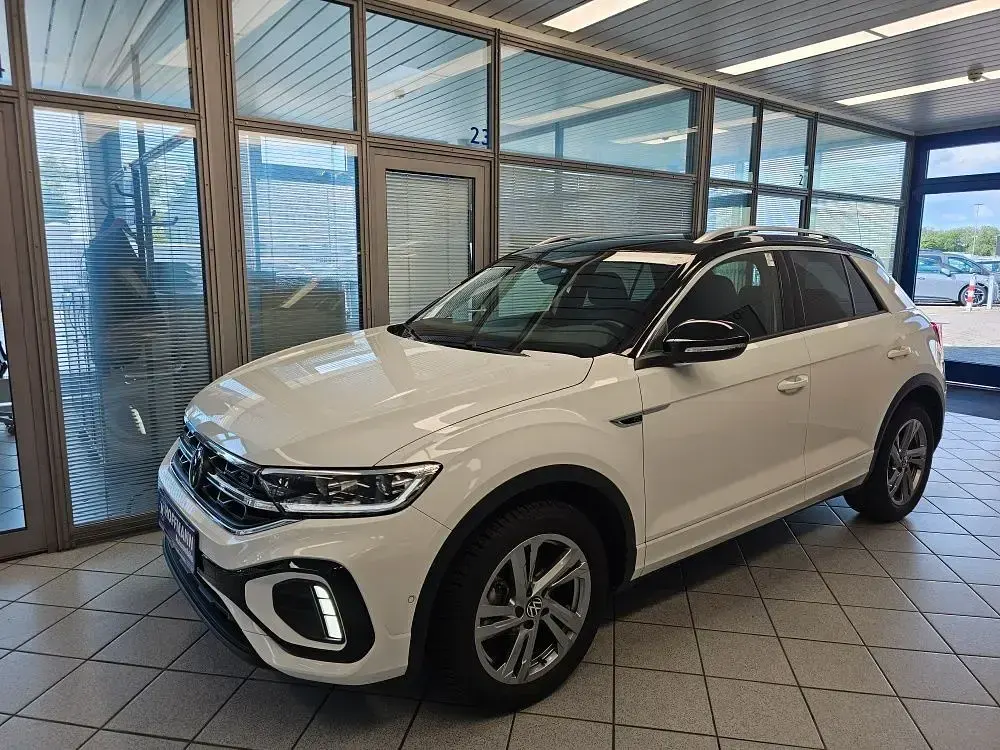 Gebraucht VW T-Roc R-line 116 PS (85 kW) 2025 Weiß SUV