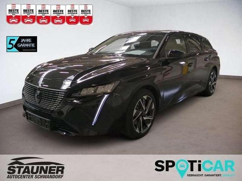 Perla nera schwarz metallic (metallic) Gebraucht 2024 Peugeot 308 SW Allure Kombi | 18.580 € (Superpreis) - Bild 1/4