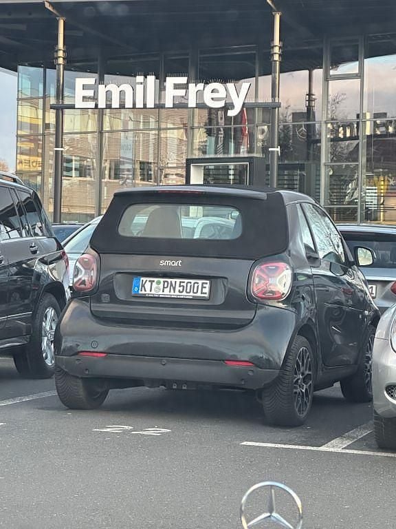 Gebraucht Smart ForTwo Electric Drive Exclusive 60 kW (82 PS) 2019 Schwarz Cabrio
