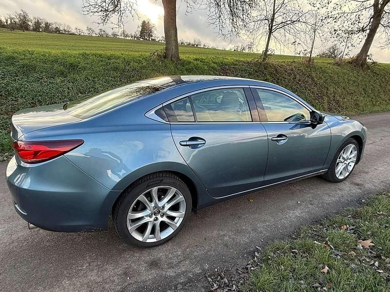 Blau Gebraucht 2017 Mazda 6 Sports-Line Limousine | 12.500 € (Superpreis) - Bild 1/4