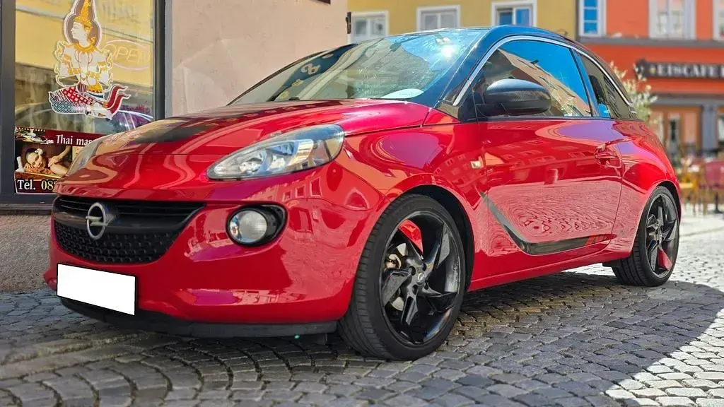 Gebraucht Opel Adam Slam 101 PS (74 kW) 2014 Rot Kleinwagen