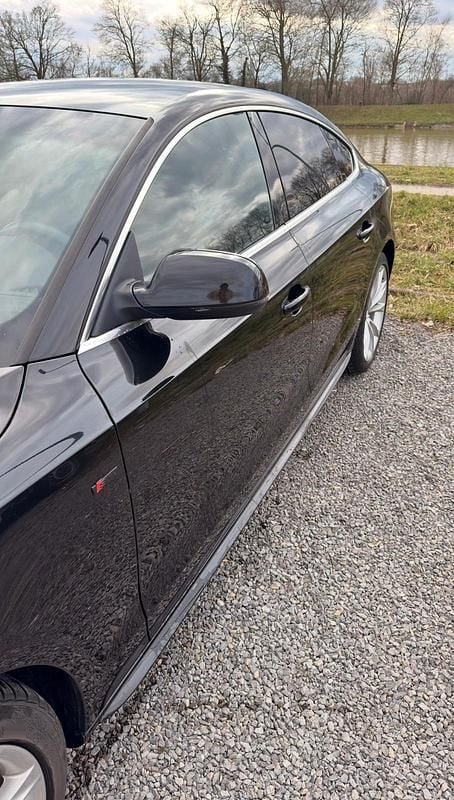 Gebraucht Audi A5 Sportback S-Line 190 PS (139 kW) 2016 Schwarz Kleinwagen