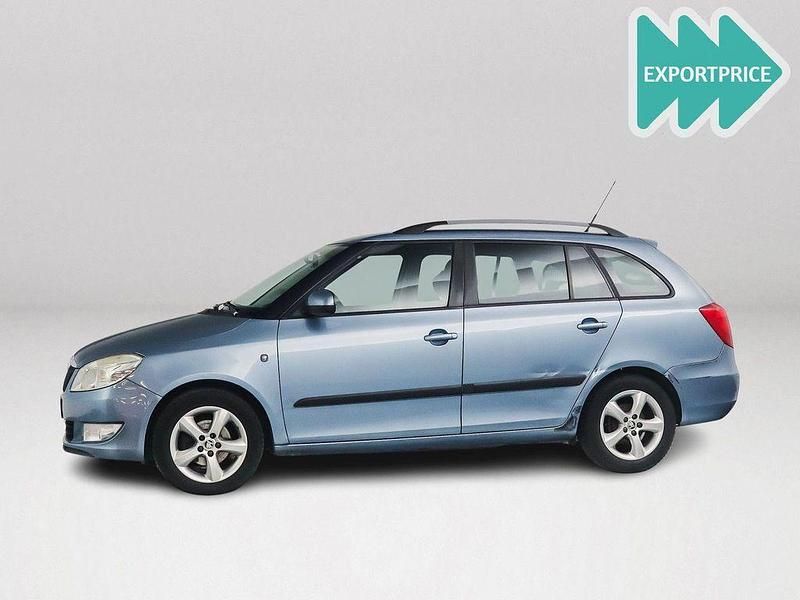 Gebraucht Skoda Fabia GreenLine 75 PS (55 kW) 2010 Blau Kleinwagen