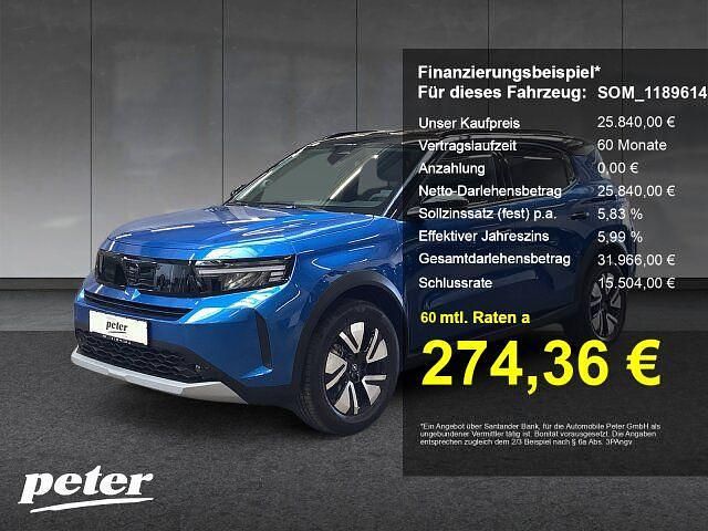 Neu Opel Frontera 110 PS (80 kW) 2025 Blau SUV