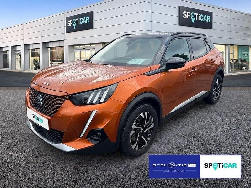 Gebraucht Peugeot e-2008 GT 100 kW (136 PS) 2021 Orange SUV