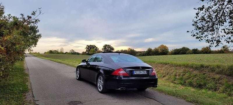 Schwarz Gebraucht 2009 Mercedes CLS350 Coupé | 5.799 € (Superpreis) - Bild 1/4