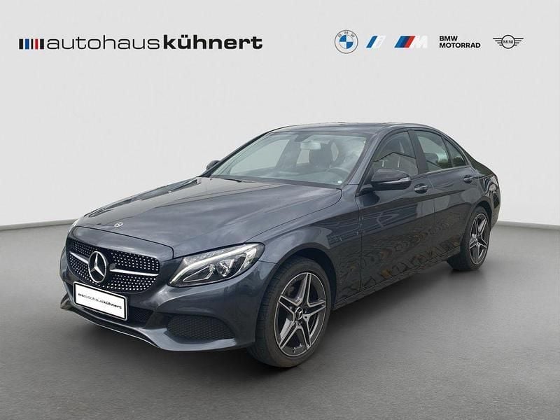 Grau Gebraucht 2015 Mercedes C180 Limousine | 11.500 € (Superpreis) - Bild 1/4