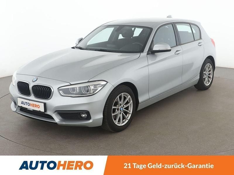 Silber Gebraucht 2017 BMW 118 Advantage Kleinwagen | 13.590 € (Fairer Preis) - Bild 1/3