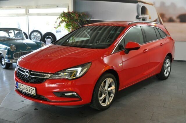 Gebraucht Opel Astra Dynamic 125 PS (91 kW) 2019 Rot Kombi
